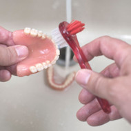 The Best Way to Clean SECURE Off Your Dentures