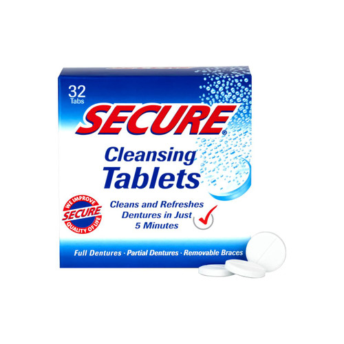 Secure Denture Cleansing Tablets