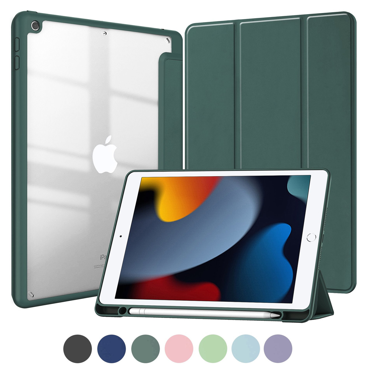 iPad第8世代 本体 + Apple Pencil【外箱&おまけ付き】 Ipad 8th Generation Case With Apple Pencil Holder Pencil Case Ipad