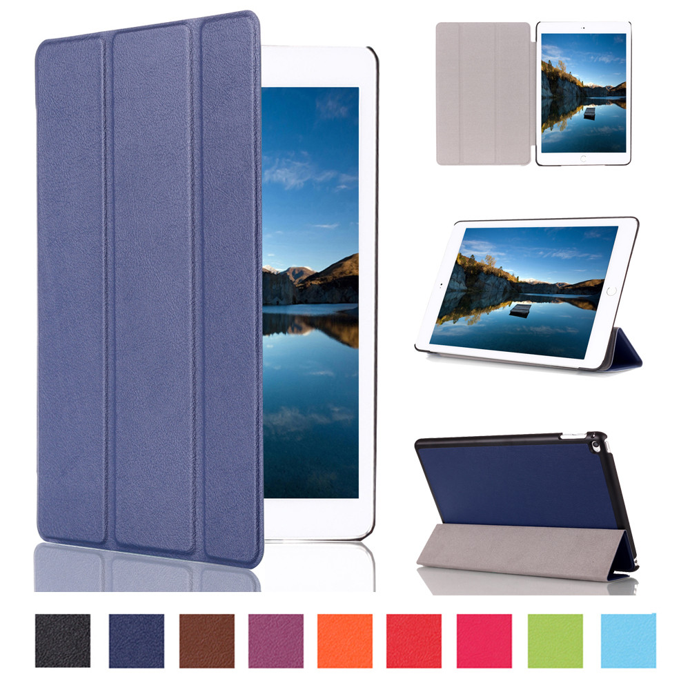 Flip Case Ipad Cover Air IPad Air Smart Tri-Fold Folio Leather Case