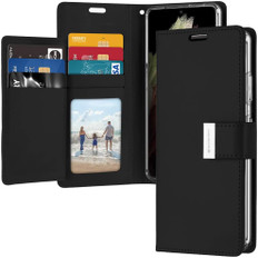 Goospery Samsung Galaxy S22+ Plus 5G Wallet Case Cover Extra Card Slot