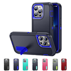 Shockproof iPhone 14 Pro Max Case Cover Heavy Duty with Stand Apple