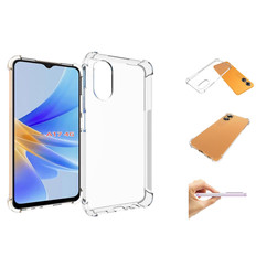 OPPO A17 4G Clear Mobile Phone Case Shockproof Cover Bumper