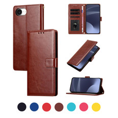 Folio Case For iPhone 16e Leather Case Cover Skin Apple iPhone16e 6.1"