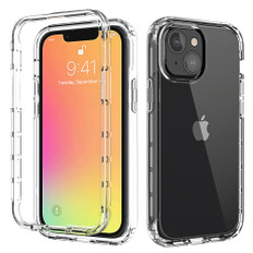 iPhone 14 Shockproof 2-in-1 Clear Case Bumper Cover Apple iPhone14