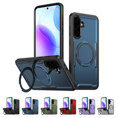 Shockproof Samsung Galaxy A36 5G MagSafe Wireless Charging 360 Rotate Ring Stand Case Cover A366