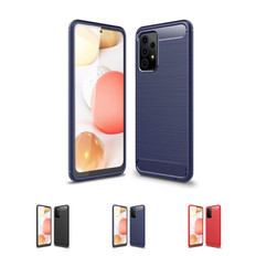 Slim Samsung Galaxy S25 FE 5G Carbon Fibre Soft Case Cover S25FE S731