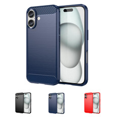 Slim iPhone 17 Shockproof Soft Carbon Case Cover Apple Skin iPhone17