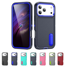 Shockproof iPhone 17 Pro Case Cover Heavy Duty with Stand Apple 17Pro