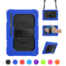 Shockproof Samsung Galaxy Tab S10 Lite 10.9" Strap Case Cover X400 X406 X406B Shockproof Samsung Galaxy Tab S10 Lite 10.9" Strap Case Cover X400 X406 X406B