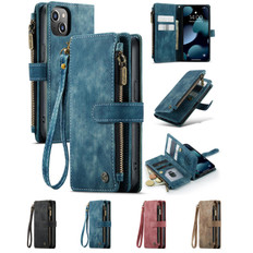 CaseMe Shockproof iPhone 14 Wallet Case Cover Multi. Card Slots Apple iPhone14