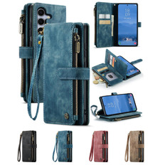 CaseMe Shockproof Samsung Galaxy S24 5G Wallet Case Cover Multi. Card Slots S921