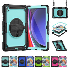 Shockproof Samsung Galaxy Tab A11+ Plus 11" Strap Case Cover Coloured PC X230 X236