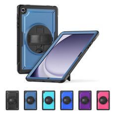 Shockproof Samsung Galaxy Tab A11+ Plus 11" Rotate Hand Strap Colour PC Case Cover X230 X236