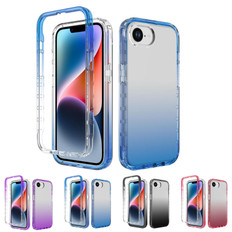 iPhone 17e 2-in-1 Shockproof Clear Gradient Case Bumper Cover Apple iPhone17e