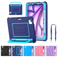 Kids Shockproof Strap iPad Pro 11 2021 3rd Gen Apple Case Cover Ripple Pattern