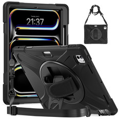 Heavy Duty Strap iPad Pro 11" M5 2025 Apple Shockproof Case Cover 6th Gen