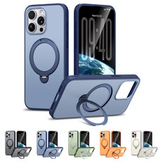 Shockproof iPhone 16e MagSafe Wireless Charging 360 Rotate Stand Case Cover Colour Ring Apple iPhone16e