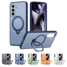 Shockproof Samsung Galaxy A37 5G 360 Rotate Stand Case Cover Colour Ring A376