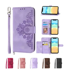 Google Pixel 11 5G Wallet Case Cover Extra Card Slots w/ Strap