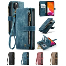 CaseMe Shockproof Samsung Galaxy A14 5G Wallet Case Cover Multi. Card Slots A146