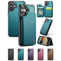 CaseMe Shockproof iPhone 16+ Plus Wallet Case Cover Back Flip Apple
