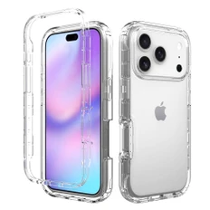 iPhone 18 Pro Shockproof 2-in-1 Clear Case Bumper Cover Apple 18Pro
