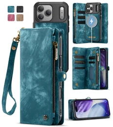CaseMe 2-in-1 iPhone 18 Pro Max Detachable Case Leather Wallet Cover Apple