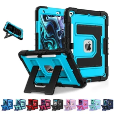Shockproof iPad 10.2 7th Gen 2019 Rugged Case Cover Kids Apple iPad7 Large Kickstand