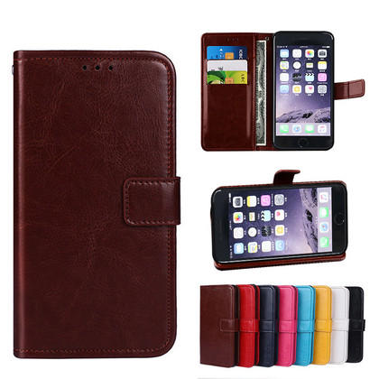 Folio Case iPhone SE 2020 2nd Gen Leather Case Cover Apple SE2 Skin