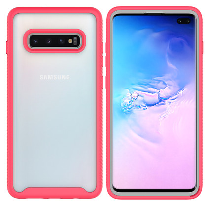 Shockproof Bumper Case Samsung Galaxy S10+ Plus Clear Back Cover