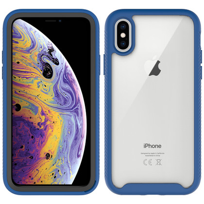 Shockproof Bumper Case iPhone Xs X Clear Back Cover Apple iPhoneXs