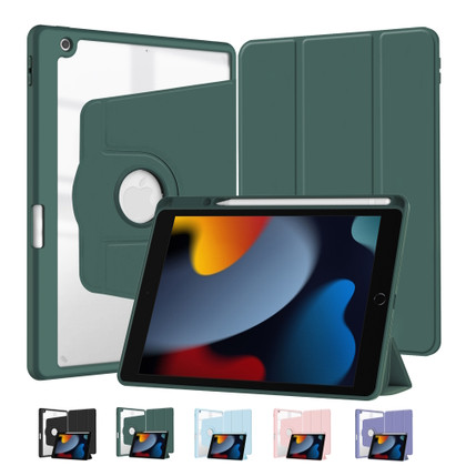iPad 10.2" 2019 7th Gen 360 Rotate Case Cover Pencil Holder Apple