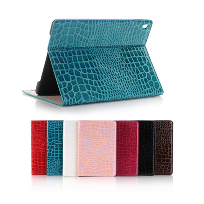 iPad Air 1 - 9.7" Croc-Style Leather Apple Case Cover Air1 1st Gen