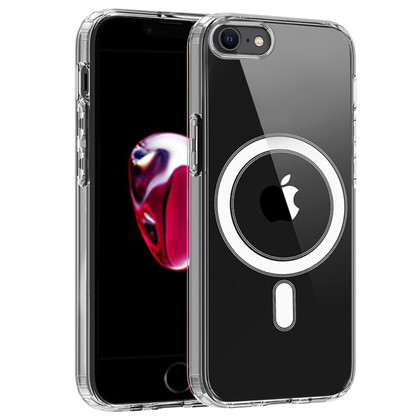 iPhone 7 8 MagSafe Clear Phone Case Shockproof Bumper Cover