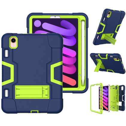 Stylish Shockproof iPad mini (A17 Pro) 8.3" 2024 Case Cover Heavy Duty Kids Apple mini7 7th Gen 7
