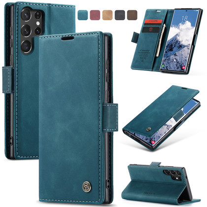 CaseMe Samsung Galaxy S25 Ultra 5G Classic Folio PU Leather Case Cover S938