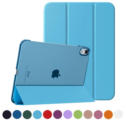 iPad mini 6 2021 Tri-Fold Smart Cover Semi-Clear Back Case Apple mini6 6th Gen