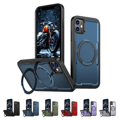 Shockproof iPhone XR MagSafe Wireless Charging 360 Rotate Ring Stand Case Cover Apple