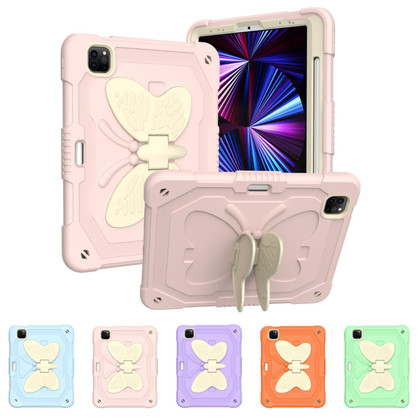 Shockproof iPad Pro 11 2020 2nd Gen Kids Apple Case Cover Butterfly Stand
