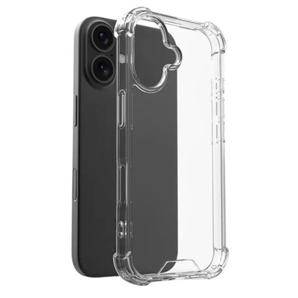 Goospery iPhone 17 Clear Phone Case Shockproof Bumper Cover iPhone17