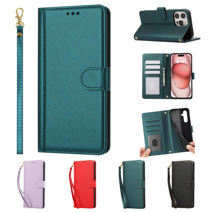 Folio Case iPhone 17 Pro Leather Wallet Cover Line Apple