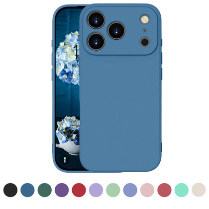 iPhone 17 Pro Max Soft Liquid Silicone Shockproof Case Cover Apple ProMax