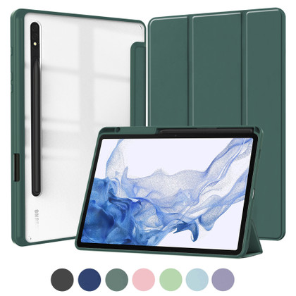 Samsung Galaxy Tab S10 Lite 10.9" Case Cover Clear Back Pencil Slot X400 X406 X406B