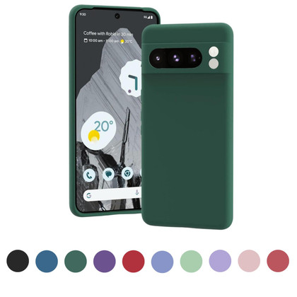 Google Pixel 10 Pro 5G Soft Liquid Silicone Shockproof Case Cover
