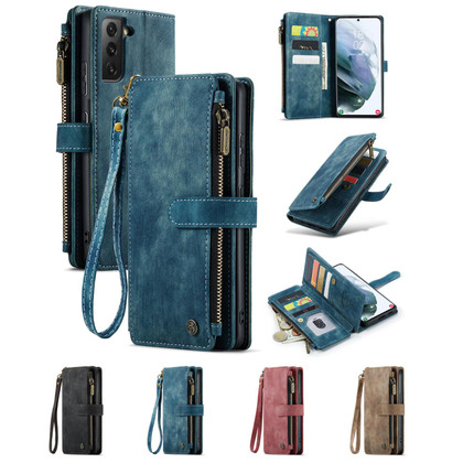 CaseMe Shockproof Samsung Galaxy S21 4G 5G Wallet Case Cover Multi. Card Slots G991