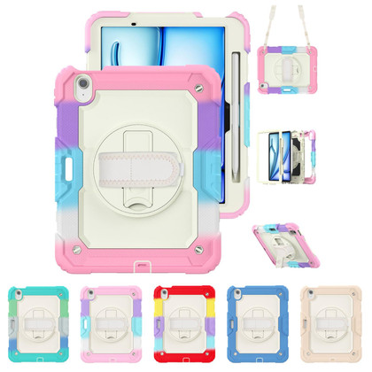 Shockproof iPad Air 11" 2026 M4 Strap Rugged Colourful Case Cover Apple 8th Gen 8