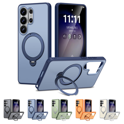 Shockproof Samsung Galaxy S26 Ultra 5G MagSafe Wireless Charging 360 Rotate Stand Case Cover Colour Ring S948