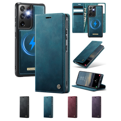 CaseMe Samsung Galaxy S21 Ultra 5G Detachable MagSafe Wireless Charging Folio Case Cover S21Ultra G998