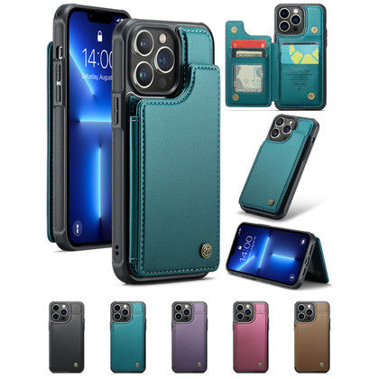 CaseMe Shockproof iPhone 13 Pro Max Wallet Case Cover Back Flip Apple ProMax
